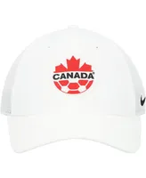 Men's Nike White Canada Soccer Legacy91 Aerobill Performance Flex Hat