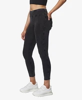 Andrew Marc Sport Women's Full Length Pull On Legging Pants