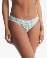 Hanky Panky Women's Printed Daily Lace V-Kini Underwear