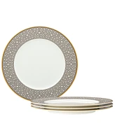 Noritake Infinity 4 Piece Dinner Plate Set, Service for