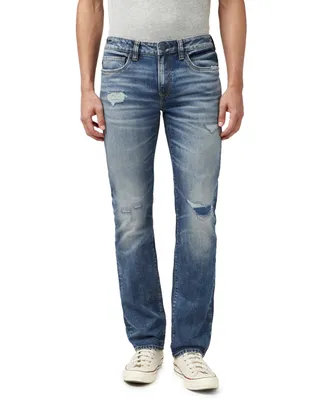 Buffalo David Bitton Men's Repaired Straight Six Jeans