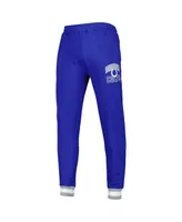 Men's Starter Royal Indianapolis Colts Blitz Fleece Jogger Pants