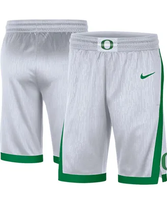 Men's Nike White Oregon Ducks Replica Performance Shorts