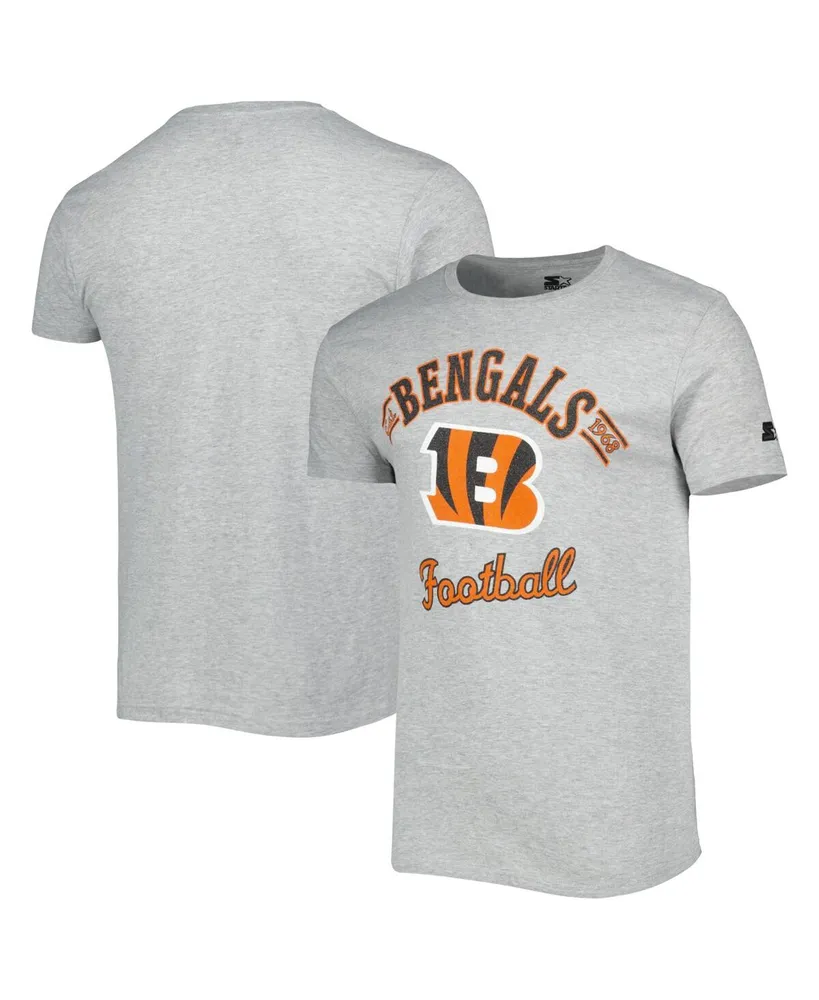 Starter Men's Starter Heathered Gray Cincinnati Bengals Prime Time T-shirt