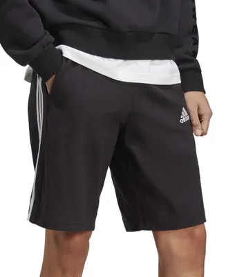 adidas Men's Essentials Single Jersey 3-Stripes 10" Shorts