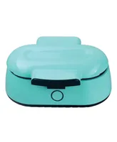 Brentwood Appliances Brentwood Double 3.5 Inch Waffle Bowl Maker in Blue