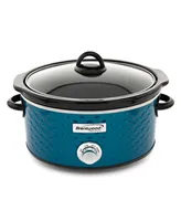 Brentwood Appliances 3.5 Quart Diamond Pattern Electric Slow Cooker