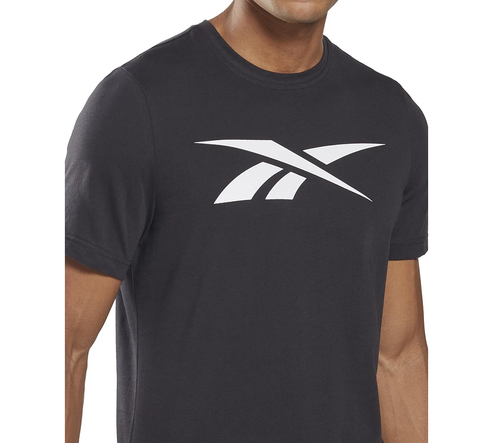 Reebok Men's Vector Logo Graphic T-Shirt