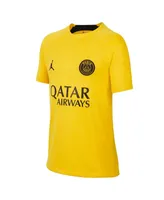 Big Boys Jordan Yellow Paris Saint-Germain Pre-Match Top