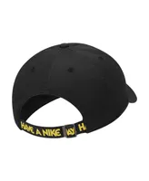 Big Boys and Girls Nike Black Heritage86 Day Adjustable Hat