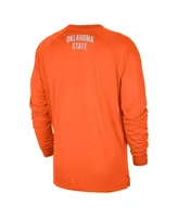 Men's Nike Orange Oklahoma State Cowboys Basketball Spotlight Performance Raglan T-shirt