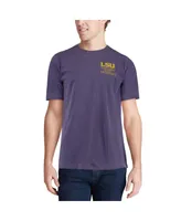 Men's Purple Lsu Tigers Comfort Colors Campus Icon T-shirt