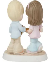 Precious Moments 222003 You Have The Key To My Heart Bisque Porcelain Figurine