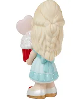 Precious Moments 222001 You Bake Me Happy Blonde Girl Porcelain Figurine