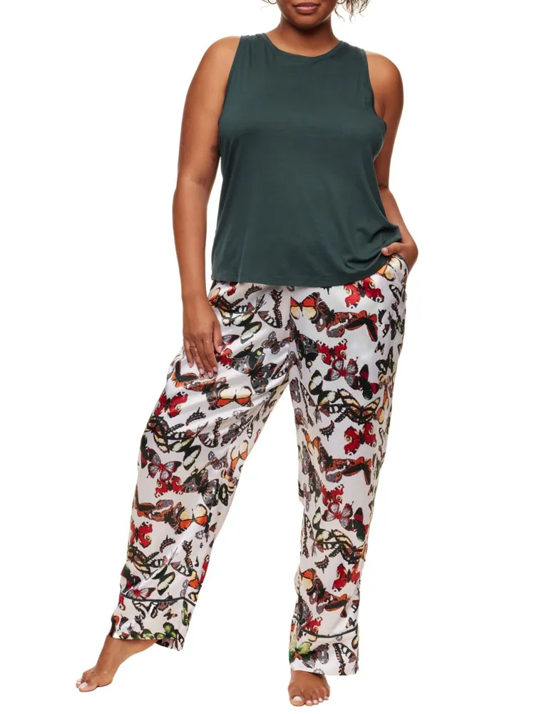 Adore Me Plus Alania Pajama Tank & Pants Set