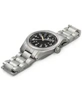 Hamilton Men's Swiss Mechanical Khaki Field Stainless Steel Bracelet Watch 38mm