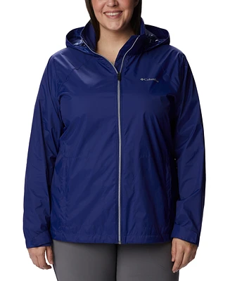 Columbia Women's Switchback Waterproof Packable Rain Jacket, Xs-3X