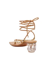 Katy Perry Women's The Cubie Bead Lace Up Sandals