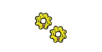 Tuffy Jr Gear Ring Yellow Bone