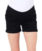 Ripe Maternity Baxter Denim Boyfriend Short