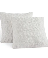 Karl Lagerfeld Paris Soft and Warm Heavenly Decorative Pillow Set, 26"x26"