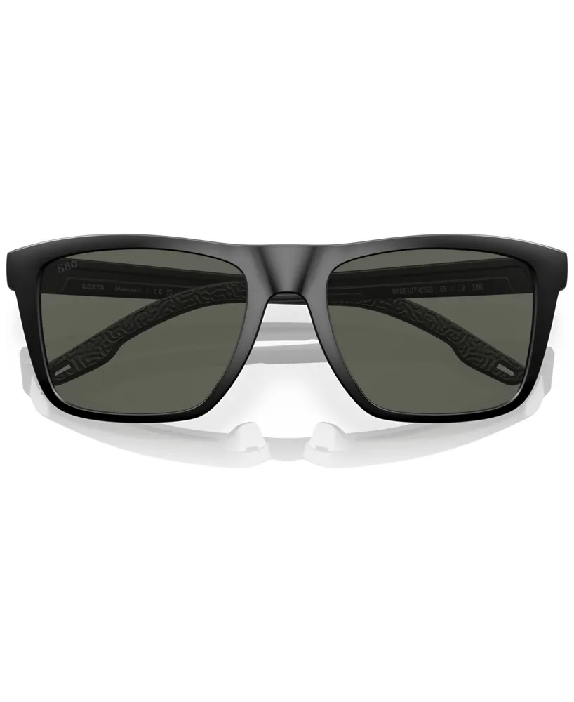 Costa Del Mar Men's Mainsail Polarized Sunglasses, 6S910755-p 55