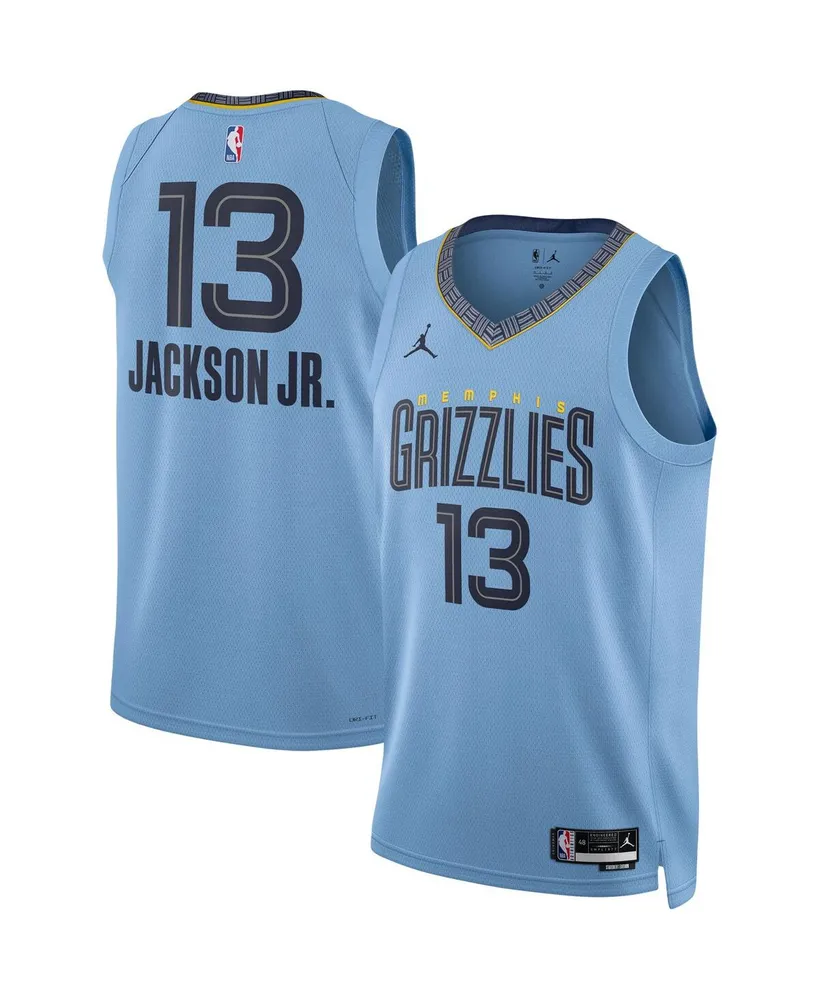 Men's Jordan Jaren Jackson Jr. Light Blue Memphis Grizzlies Statement Edition Swingman Jersey