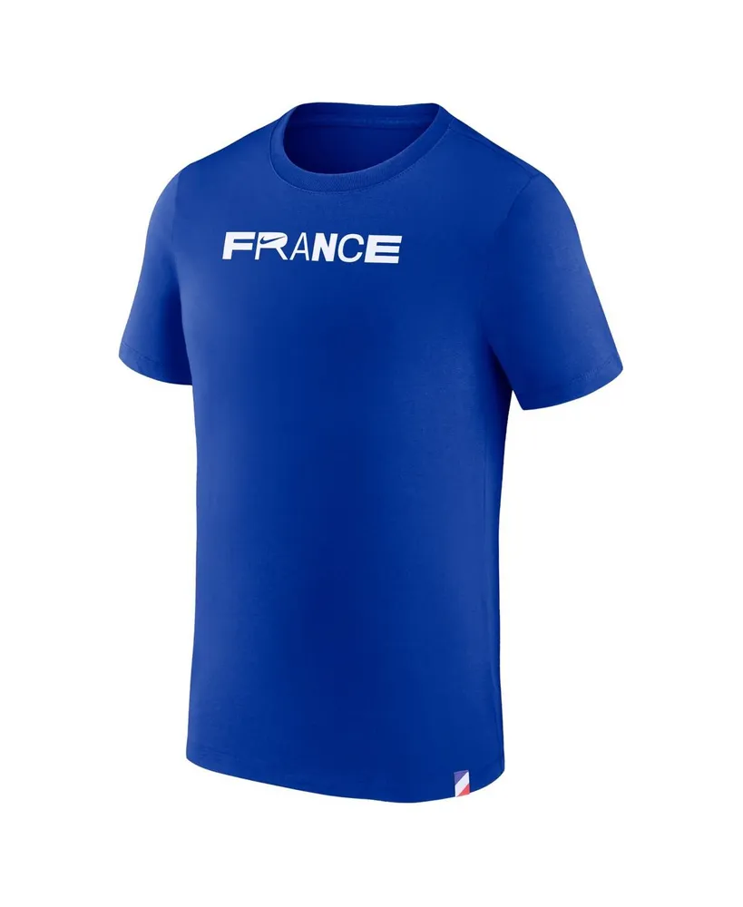 Men's Nike Blue France National Team Voice Team T-shirt
