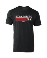 Men's Stewart-Haas Racing Team Collection Heather Charcoal Ryan Preece Hot Lap T-shirt