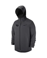 Men's Nike Anthracite Oregon State Beavers Tonal Showtime Full-Zip Hoodie Jacket