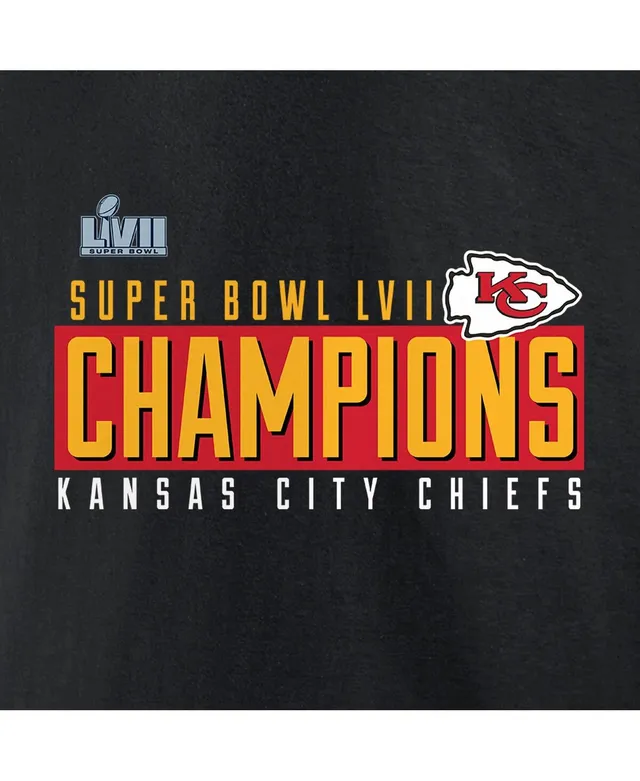 Men's Fanatics Branded Oatmeal Kansas City Chiefs Super Bowl LVII Champions  Big & Tall Rewrite History Raglan T-Shirt