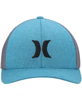 Men's Hurley Teal Icon Textures Flex Hat