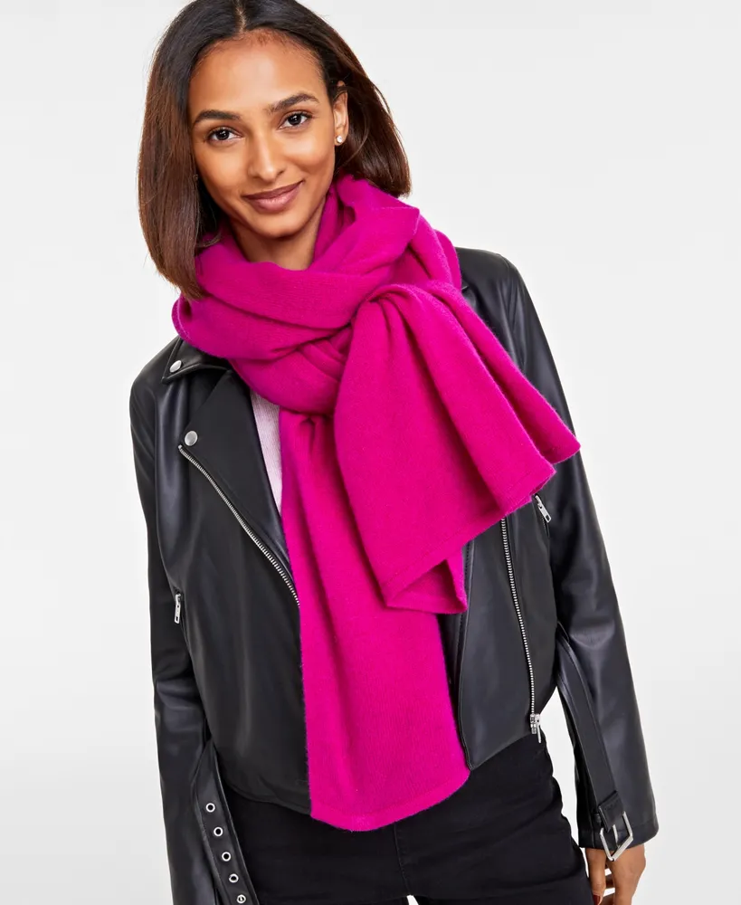 Charter Club 100% Cashmere Oversized Scarf, Created for Macy's