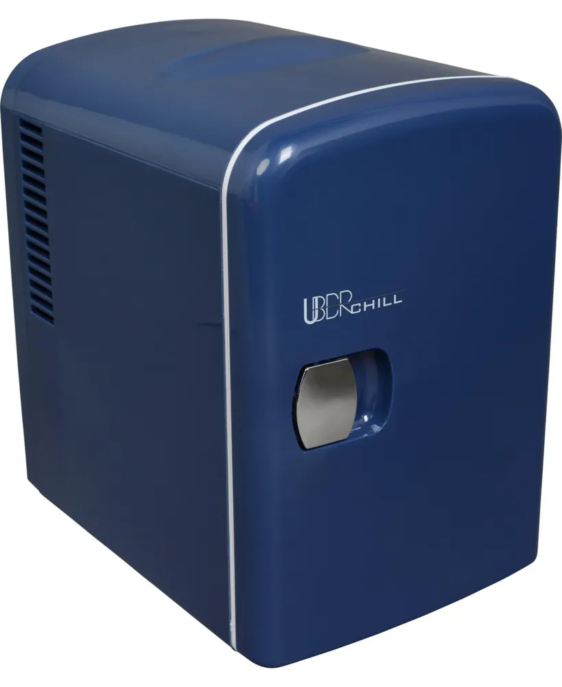 Uber Chill Personal and portable Mini Fridge Cooler Warmer - 6-can Capacity