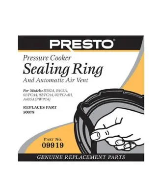 Presto 09907 Pressure Cooker Sealing Ring and Automatic Air Vent
