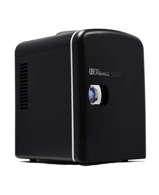 Uber Appliance Chill Personal and portable Mini Fridge Cooler Warmer - 6-can Capacity