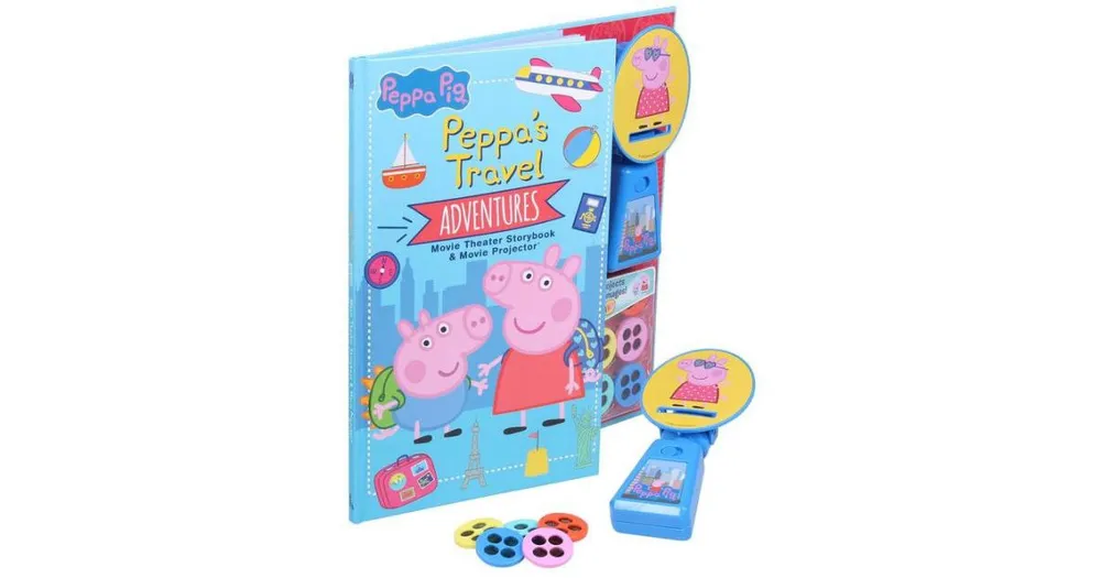 Peppa Pig: Peppa's Travel Adventures Storybook & Movie Projector by Meredith Rusu