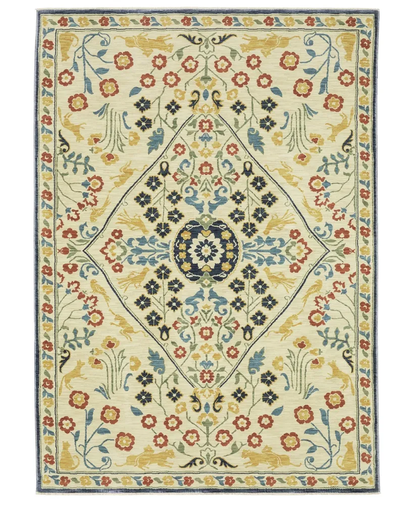 Km Home Vigor VGR06 7'10" x 10'10" Area Rug