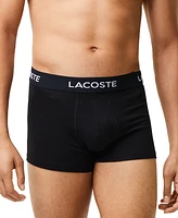 Lacoste Men's 5 Pack Cotton Trunk Underwear