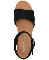 Toms Women's Diana Flatform Wedge Sandals