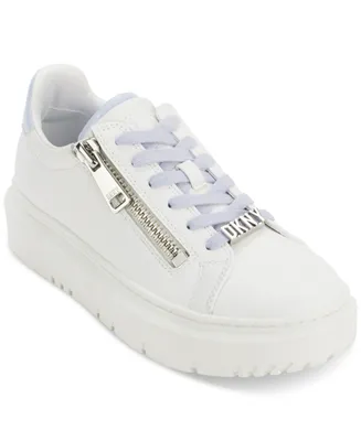 Dkny Women's Matti Lace-Up Zip Sneakers