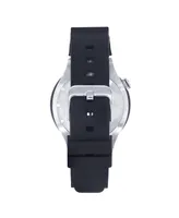 Axwell Men Summit Plastic Watch - Black, 46mm