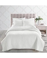 Charter Club Sculpted Paisley Embroidered Cotton Quilt, Full/Queen, Exclusively at Macy's