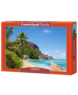 Castorland Tropical Beach, Seychelles Jigsaw Puzzle Set, 3000 Piece