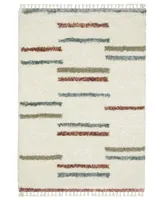 Jhb Design Vertical Shag VLS04A 3'10" x 5'5" Area Rug