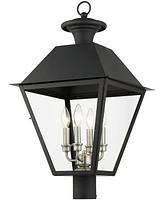 Livex Wentworth 4 Light Outdoor Post Top Lantern