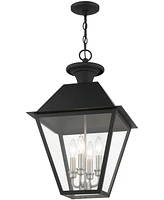 Livex Wentworth 4 Light Outdoor Pendant Lantern
