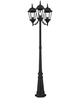 Livex Hamilton3 Light Outdoor Post Light