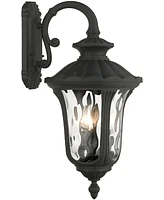 Livex Oxford 3 Light Outdoor Wall Lantern