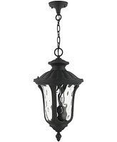 Livex Oxford 3 Light Outdoor Pendant Lantern